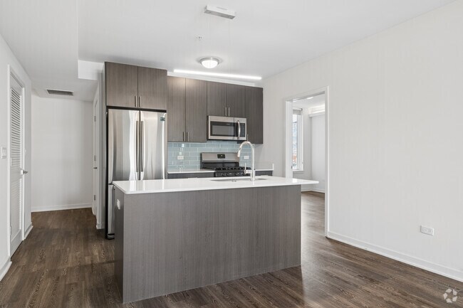 2 habitaciones, 2 baños - 800 pies cuadrados - Cocina - 1325 N Wells Apartments