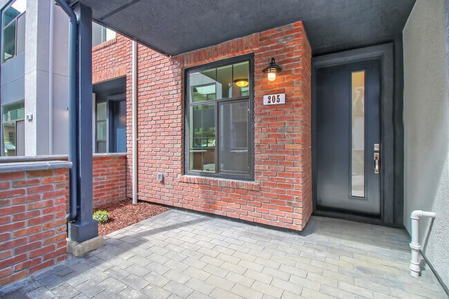 Front door and Patio - 205 Malley Way