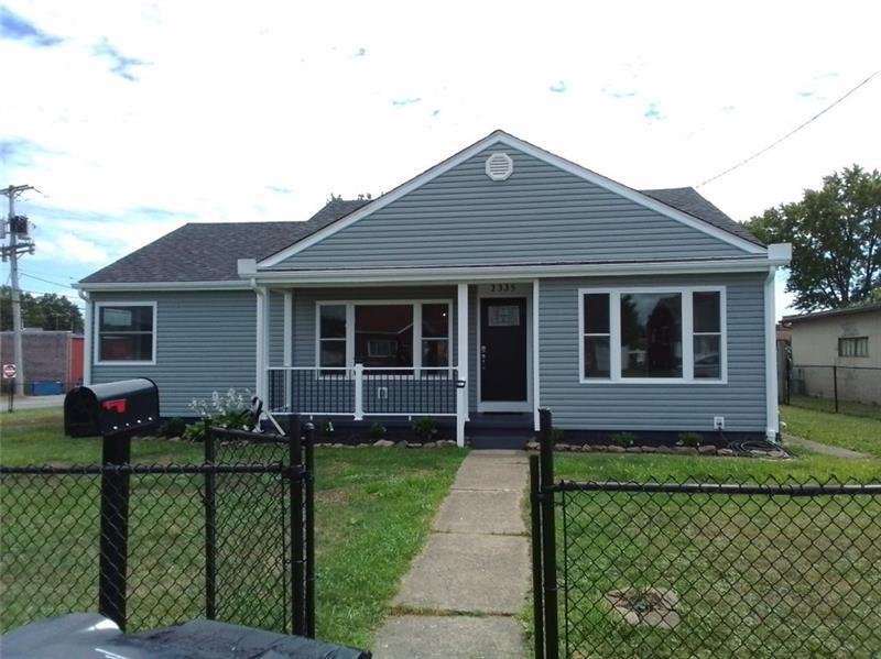 2335 Admiral St, Aliquippa, PA 15001 House Rental in Aliquippa, PA
