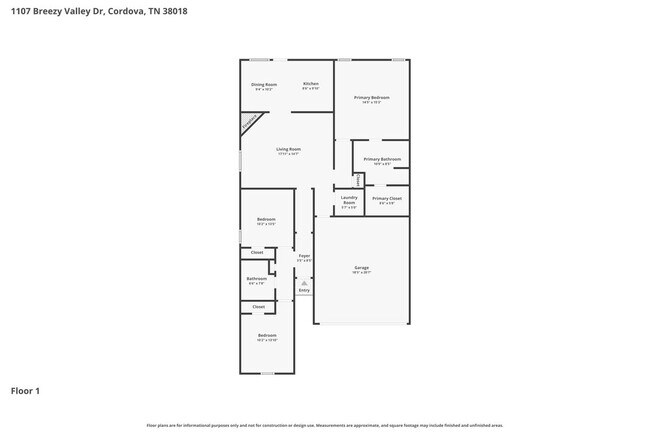 Foto del edificio - 1107 Breezy Valley Dr