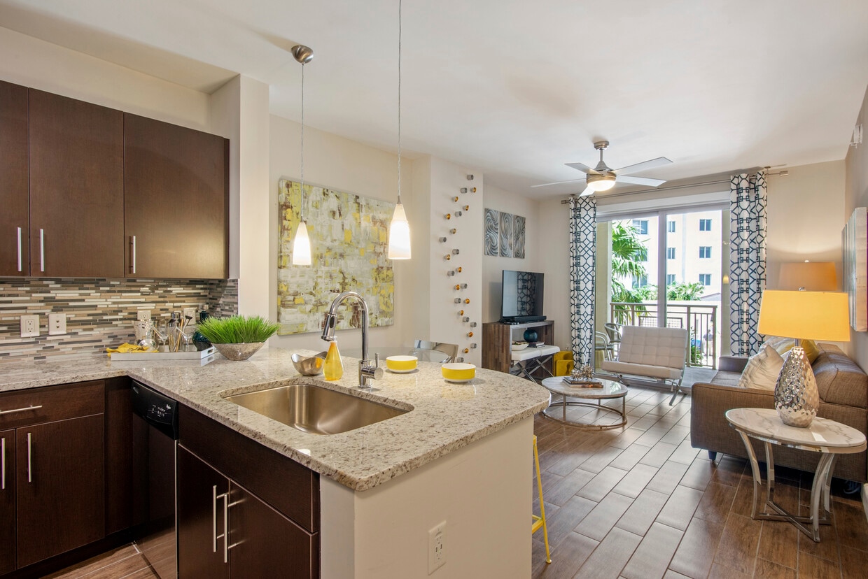 Model Living Area - Gables Ponce