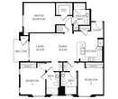 3 Bed 3 Bath Plan O