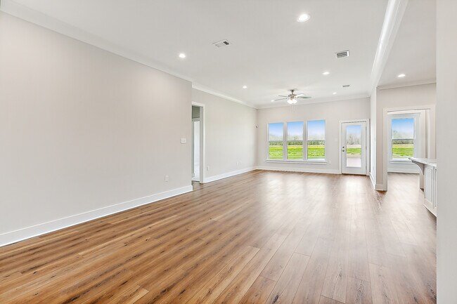 Livingroom + two bedrooms windows overlook the lake - 1503 Tradewater Rd