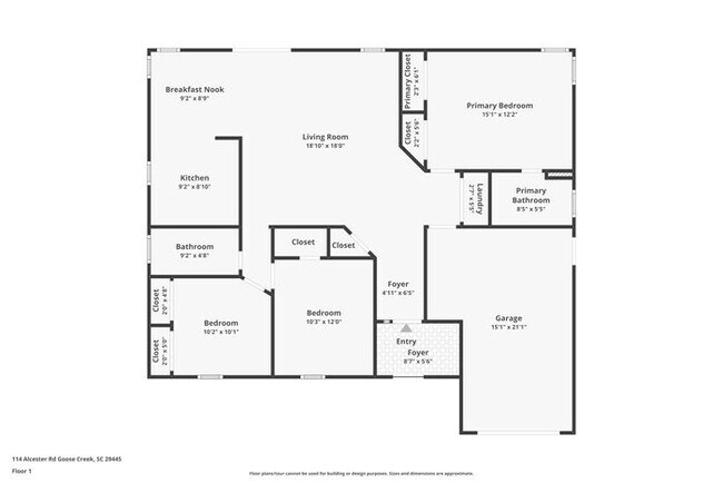 Building Photo - Three-Bedroom Home in Goose Creek, SC