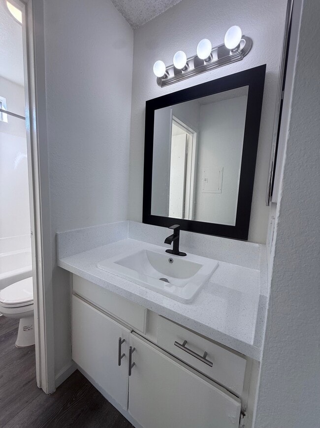 Vanity view 2 - Western Serrano Ave Apartments