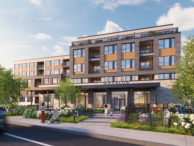 Exterior del edificio (renderizado) - Avalon Quincy Adams