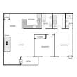2 Bedroom 1.5 Bathroom - Upper