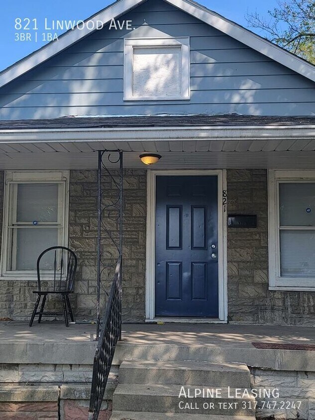 821 N Linwood Ave, Indianapolis, IN 46201 House Rental in