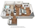 1 Bed 1 Bath Classic - A1C