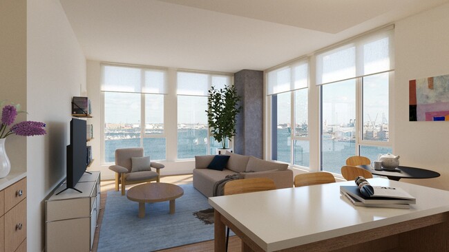 Residence Living Room - Allied Harbor Point