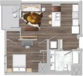 1 Bedroom E2