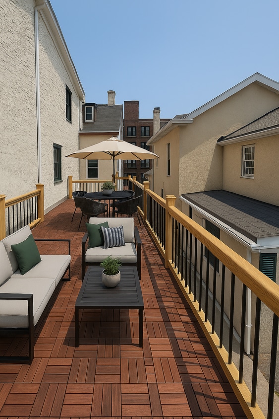 Private Deck - 6370 Germantown Ave