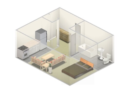 Studio - Main Street Apartments