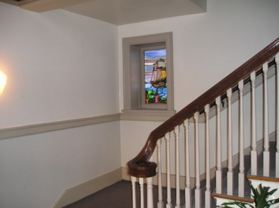 stairway - John Alden Apartments