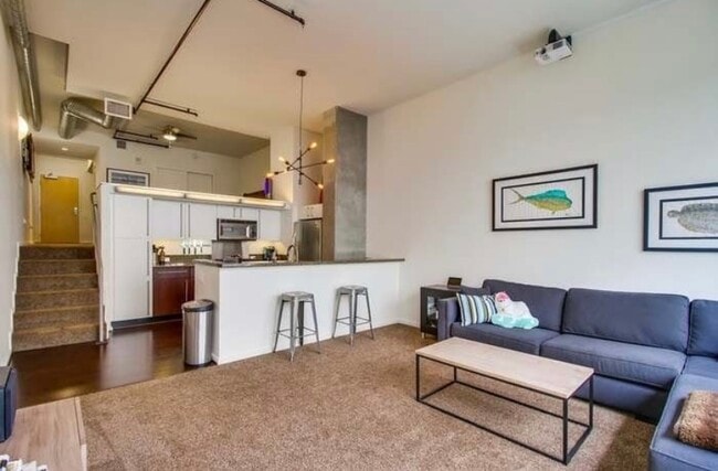 Living room area - 350 11th Ave