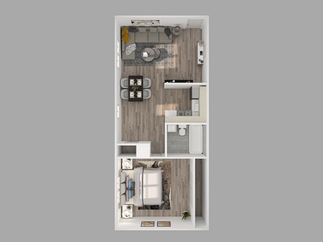 Plano de planta - Bucks Crossings