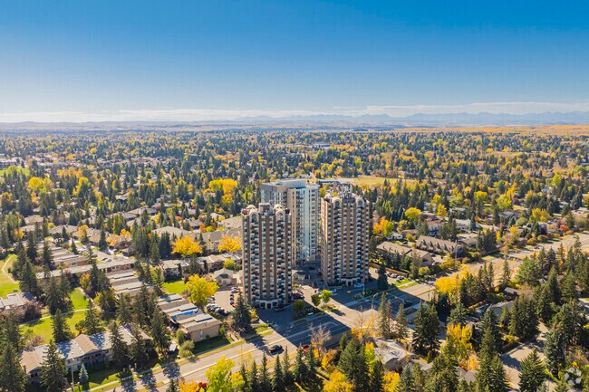 Photo aérienne - Glenmore Gardens Towers