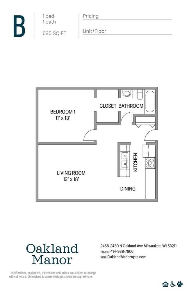 Interior Photo - Oakland Manor Apartments