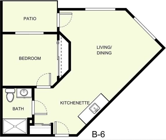 Plano de planta - Holiday Simi Hills