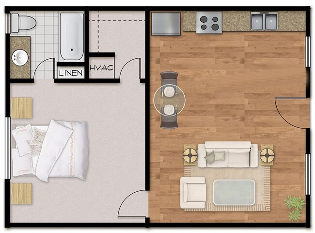 Interior Photo - BlueBird Apartments