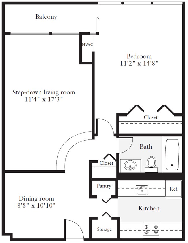2950 Van Ness St NW Unit FL5ID714A, Washington, DC 20008 Room for