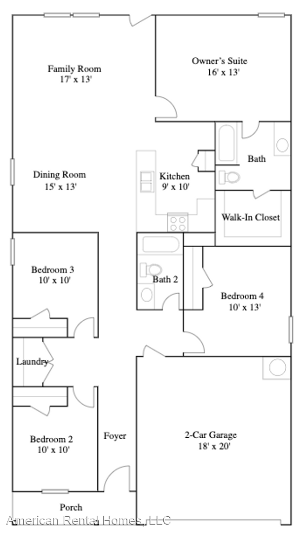 Foto del edificio - 4 br, 2 bath House - 9707 Mill Dam