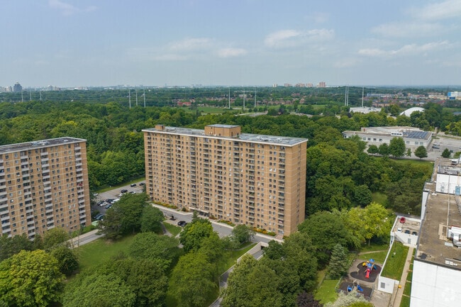 Aerial Photo - Statley Towers Apartments
