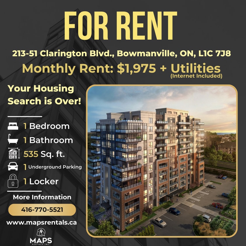 Primary Photo - Brand New Downtown Bowmanville Condo with Parking, Locker & Internet Included