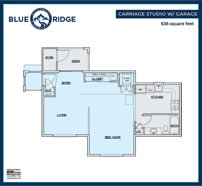 Estudio de carruajes BlueRidge_636 - Blue Ridge Apartments