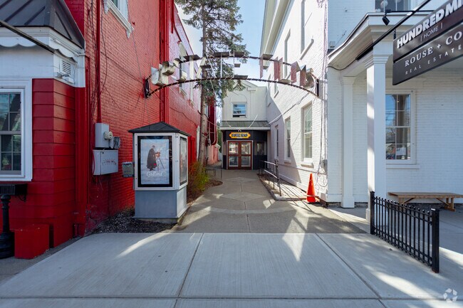 Upstate Films Theater is known for its Great Popcorn in the Rhinebeck neighborhood.