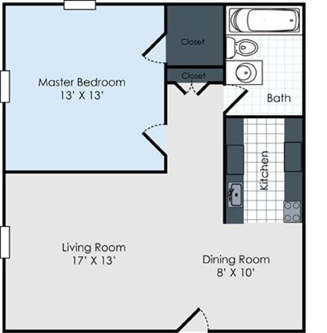 Floor Plan - 406 Kellogg St