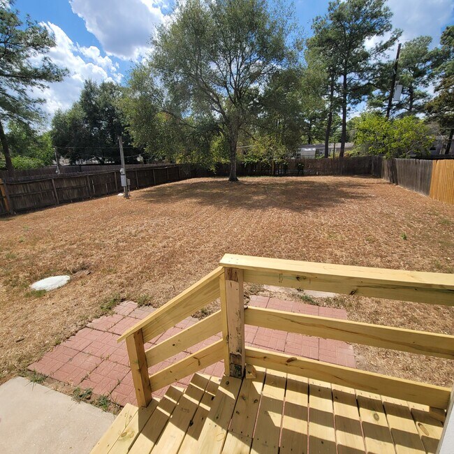 Back yard scenery - 31219 Wide Oak Cir