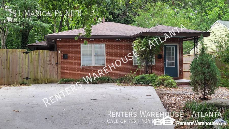 191 Marion Pl NE, Atlanta, GA 30307 House Rental in Atlanta, GA