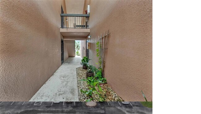 Weather Protected Entrance to Condo - 1515 Forrest Nelson Blvd