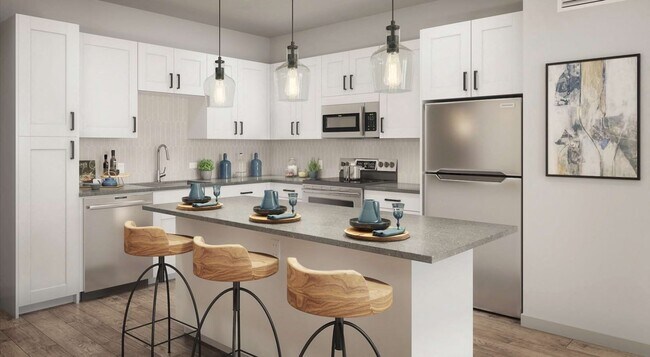 Isla de cocina - View on Centennial