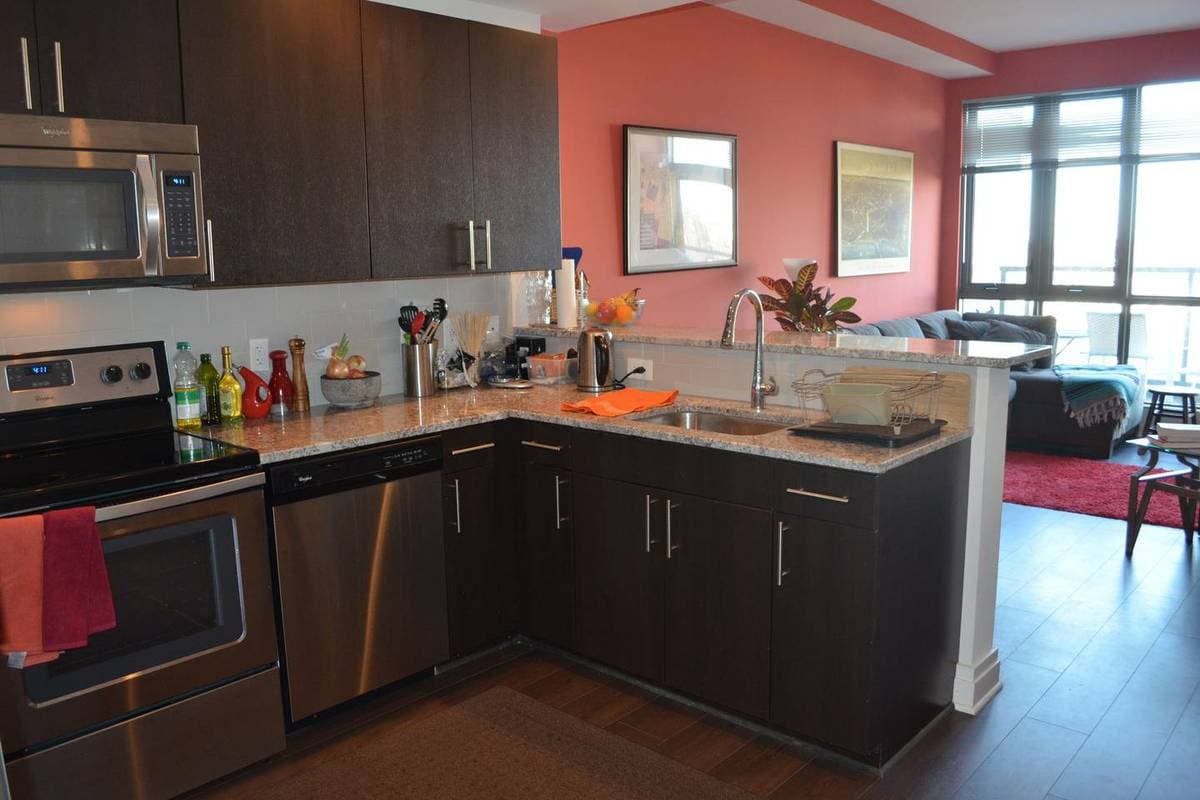 Open Concept Kitchen - 1011 First St SE