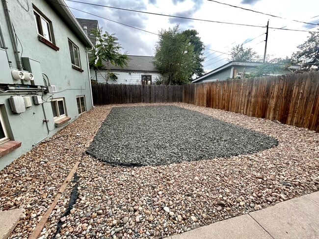 Fenced yard - 2075 S Acoma St