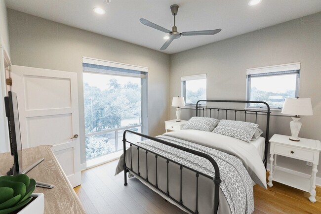 Staged Bedroom - Avana Apartments