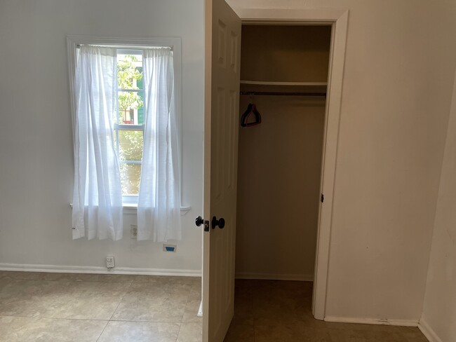 Closet next to entrance and window by the dining area of the kitchen - 1230 Mandeville St