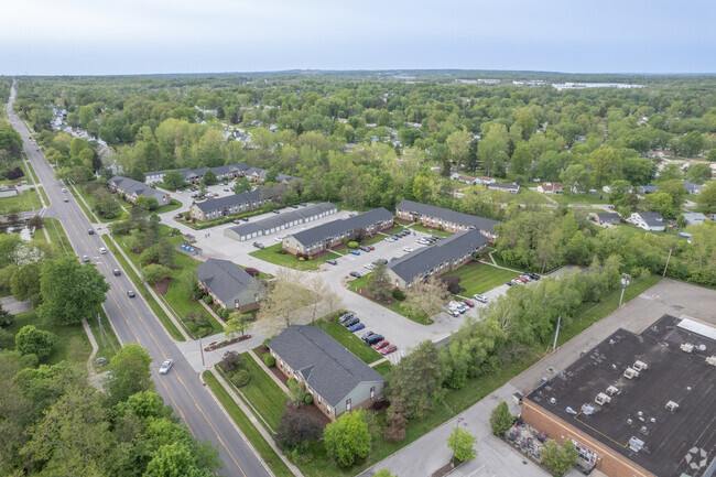 Aerial Photo - Ravenna Woods Apartments