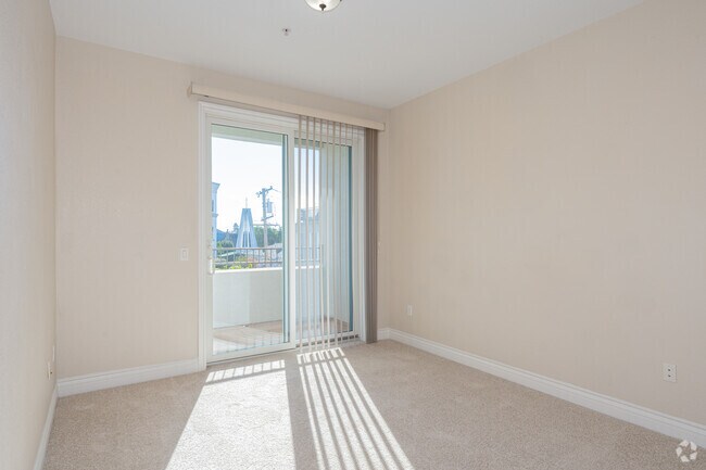 2BR-2BA-1,040SF-Carpet-Primary Bedroom - Six1Five