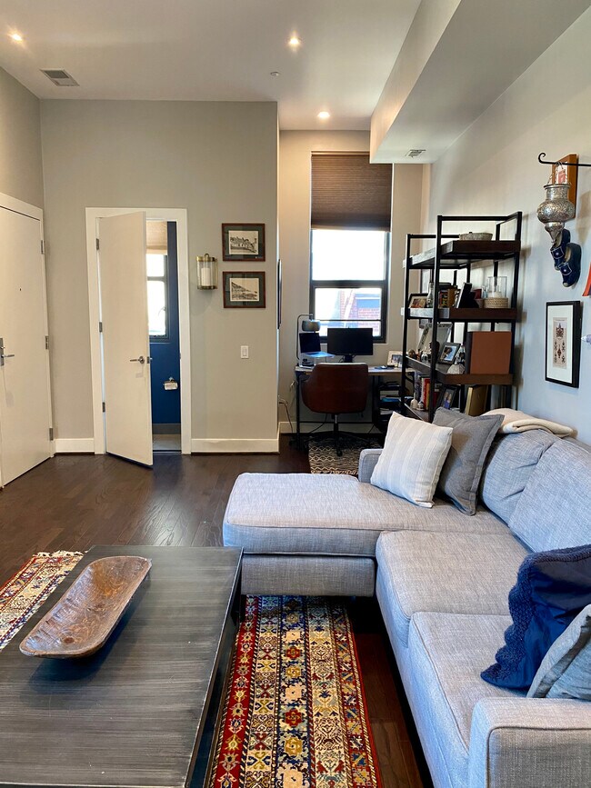 Half bath on the left, Office nook right - 2426 Ontario Rd NW