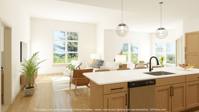 Noble | Kitchen & Living Space - Noble