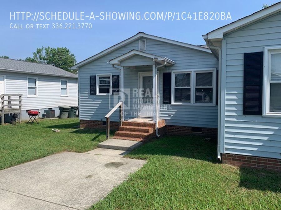 3BR/1BA Duplex in Greensboro! House Rental in Greensboro, NC