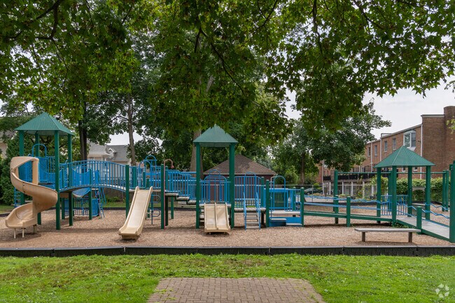 Playground at Mabie Memorial Playground.