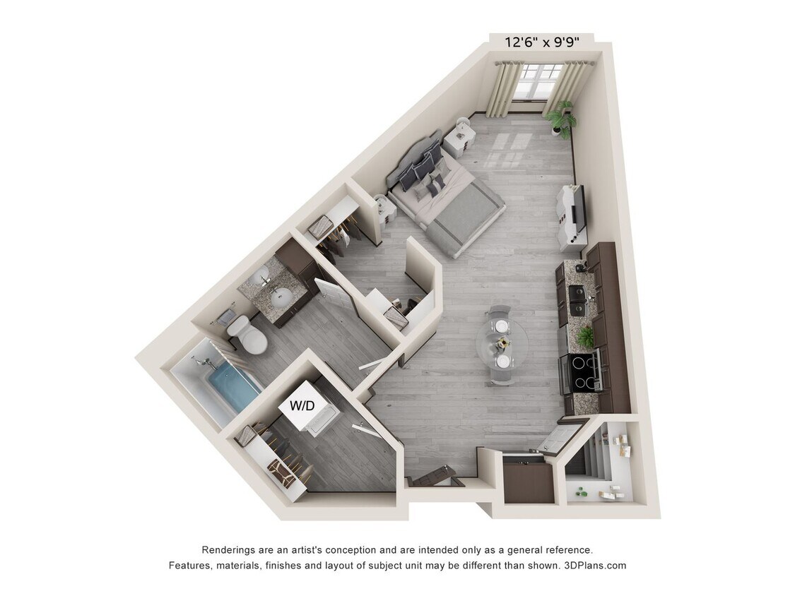 Foto principal - Spacious, Brand-New Studio Apartment