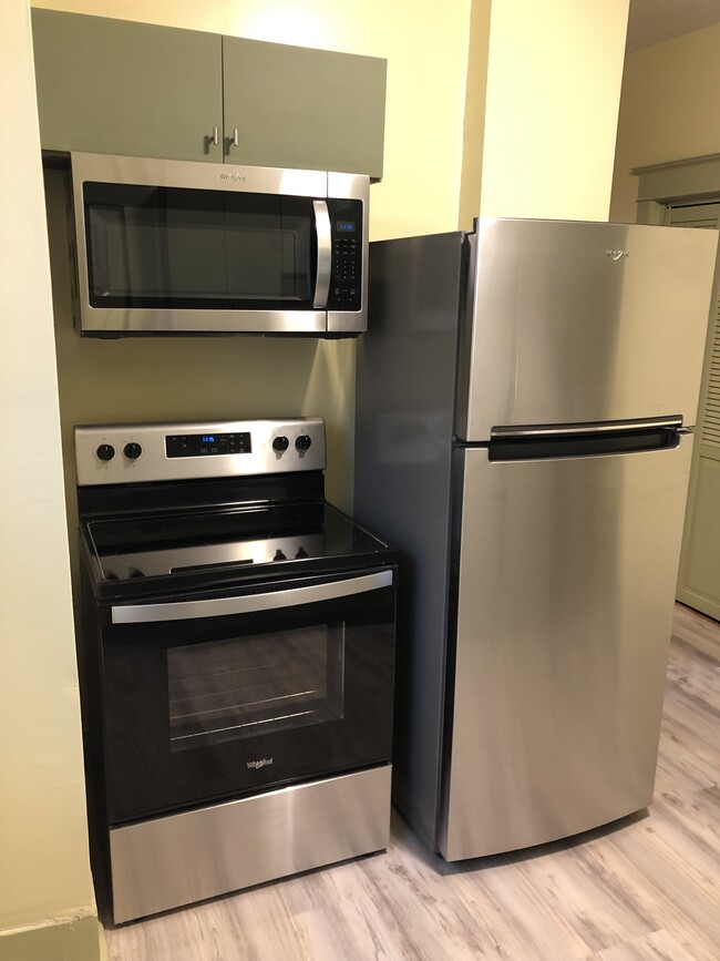 New stainless steel appliances - 63 Orchard St