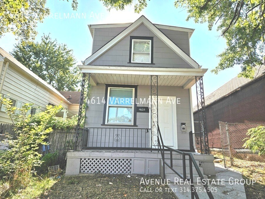 4614 Varrelmann Ave, St. Louis, MO 63116 House Rental in St. Louis