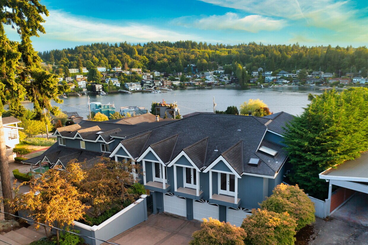 Overlooking Salmon Bay - 3437 NW 56th St
