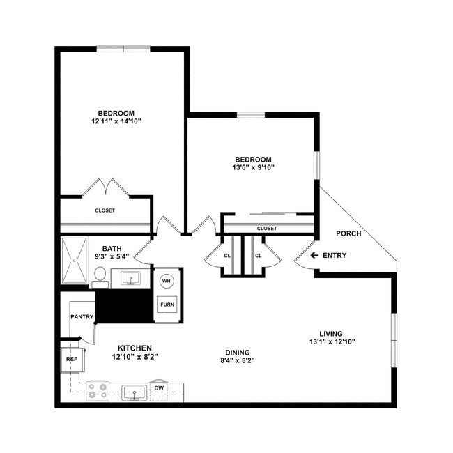 Floorplan - Creekside Villas